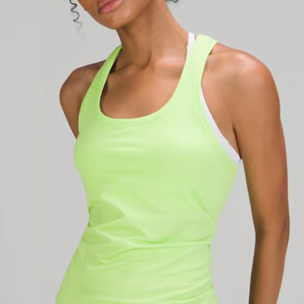 Lululemon Swiftly Tech Racerback tank top Neon Yellow